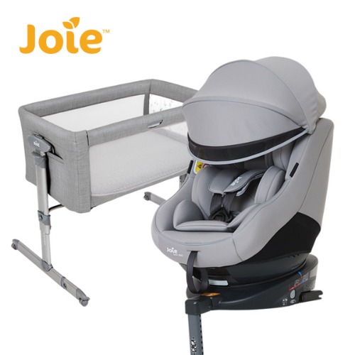 조이 - 조이 뉴 스핀360 신생아 카시트+루미글라이드 아기침대(출산선물 세트)